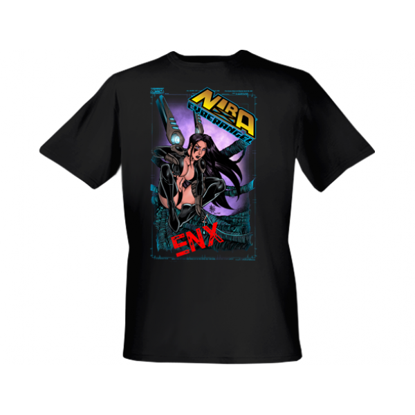 Nira-X: Cyberangel ENX 25th Anniversary Cover T-Shirt